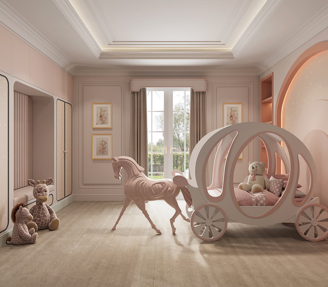 Cinderella's Carriage Bed: How to create a fairytale bedroom fit for a little Princess