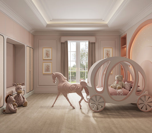 Cinderella's Carriage Bed: How to create a fairytale bedroom fit for a little Princess